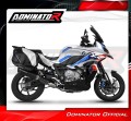 complete exhaust system with muffler DOMINATOR Full System HP6 BLACK EX fits to BMW S1000XR 2020  2026 4