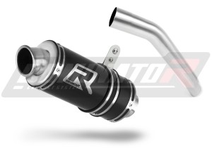 Kawasaki Z750 2007 - 2013 Toba de esapament GP1 NEGRU + dB killer