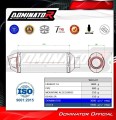exhaust muffler DOMINATOR S3 BLACK fits to Suzuki DRZ4SM / DRZ4S 2025  2026 6
