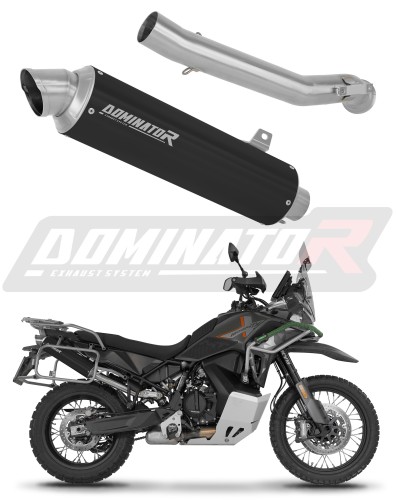 exhaust muffler DOMINATOR GPF BLACK fits to CF MOTO 1000 MTX 2026