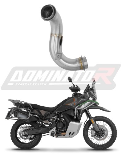 decat tłumik środkowy DOMINATOR Mid pipe pasujący do motocykla CF MOTO 1000 MT-X 2026