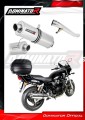 exhaust muffler DOMINATOR homologated road legal OVAL fits to GSX 750 INAZUMA 1998  2003 3
