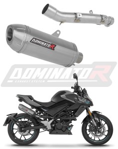 CF MOTO 125 NK 2025 - 2026 Toba de esapament S3 + dB killer