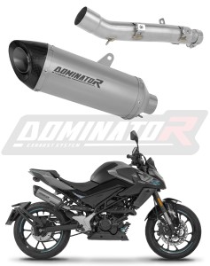 CF MOTO 125 NK 2025 - 2026 Toba de esapament Titan HP8 + dB killer