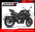 exhaust muffler DOMINATOR HP8 BLACK fits to CF MOTO 125 NK 2025  2026  4