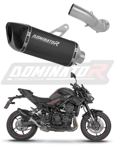 exhaust muffler DOMINATOR HP6 BLACK fits to Kawasaki Z900 2025 2026