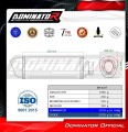evacuare amortizor de zgomot DOMINATOR HP6 negru potrivit pentru Kawasaki Z900 2025 2026 5