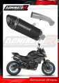 exhaust muffler DOMINATOR HP8 BLACK fits the motorcycle CF MOTO 800 NK 2023 2026 2