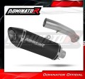evacuare amortizor de zgomot DOMINATOR hp8 negru se potrivește motocicletei CF MOTO 800 NK 2023 2026 2