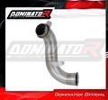 decat mid muffler DOMINATOR Mid pipe fits the motorcycle CF MOTO 800 NK 2023 2026 2