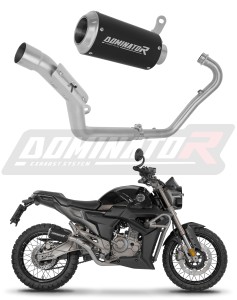 Zontes G1 Scrambler 125 2025 - 2026 Exhaust Silencer Muffler GPS BLACK + dB killer