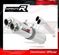 TDM 900 EXHAUST Yamaha Muffler Auspuff Sportauspuff Silencer Echappement Silencieux Scarico Scarichi Escape Wydech Tłumik ROUND 2002 - 2009 DOMINATOR 