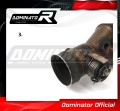 GSXR 750 L1-L6 Exhaust Cat Eliminator Catalyst Catalytic Converter Linkpipe Decat Downpipe 2011 - 2016 DOMINATOR 3