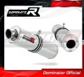 GSXR 600 SRAD EXHAUST Suzuki Muffler Auspuff Sportauspuff Silencer Echappement Silencieux Scarico Scarichi Escape Wydech Tłumik ROUND 1997 - 2000 DOMINATOR 