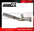 GSXR 600 L1-L6 Exhaust Cat Eliminator Catalyst Catalytic Converter Linkpipe Decat Downpipe 2011 - 2016 DOMINATOR 