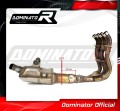 GSX-S 1000 Exhaust Cat Eliminator Catalyst Catalytic Converter Linkpipe Decat Downpipe 2015 - 2018 DOMINATOR 1