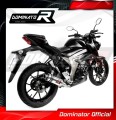 GSX-S 125 Exhaust Suzuki Muffler Auspuff Sportauspuff Silencer Echappement Silencieux Scarico Scarichi Escape Wydech Tłumik GP 1 2017 - 2019 Dominator 2
