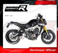 MT-09 MT 09 EXHAUST Yamaha Muffler Auspuff Sportauspuff Silencer Echappement Silencieux Scarico Scarichi Escape Wydech Tłumik Carbon Tip HP3 2013 -  DOMINATOR 3