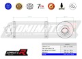 GSXR 1000 K7-K8 EXHAUST Suzuki Muffler Auspuff Sportauspuff Silencer Echappement Silencieux Scarico Scarichi Escape Wydech Tłumik GP 1 2007 - 2008 DOMINATOR  1