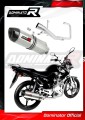 YBR 125 EXHAUST Yamaha Muffler Auspuff Sportauspuff Silencer Echappement Silencieux Scarico Scarichi Escape Wydech Tłumik Carbon Tip HP1 2009 - 2018 DOMINATOR 