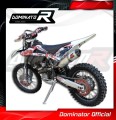 TXC 310 R EXHAUST Husqvarna Muffler Auspuff Sportauspuff Silencer Echappement Silencieux Scarico Scarichi Escape Wydech Tłumik Carbon Tip MX 2013 - 2014 Dominator 2