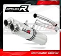 VTR 1000F FIRESTORM EXHAUST Honda Muffler Auspuff Sportauspuff Silencer Echappement Silencieux Scarico Scarichi Escape Wydech Tłumik ROUND 1998 - 2001 Dominator 1