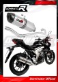 GSX-S 125 Exhaust Suzuki Muffler Auspuff Sportauspuff Silencer Echappement Silencieux Scarico Scarichi Escape Wydech Tłumik Carbon Tip HP1 2017 - 2019 Dominator 