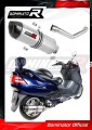 BURGMAN 400 EXHAUST Suzuki Muffler Auspuff Sportauspuff Silencer Echappement Silencieux Scarico Scarichi Escape Wydech Tłumik Carbon Tip HP1 1998 - 2002 Dominator 